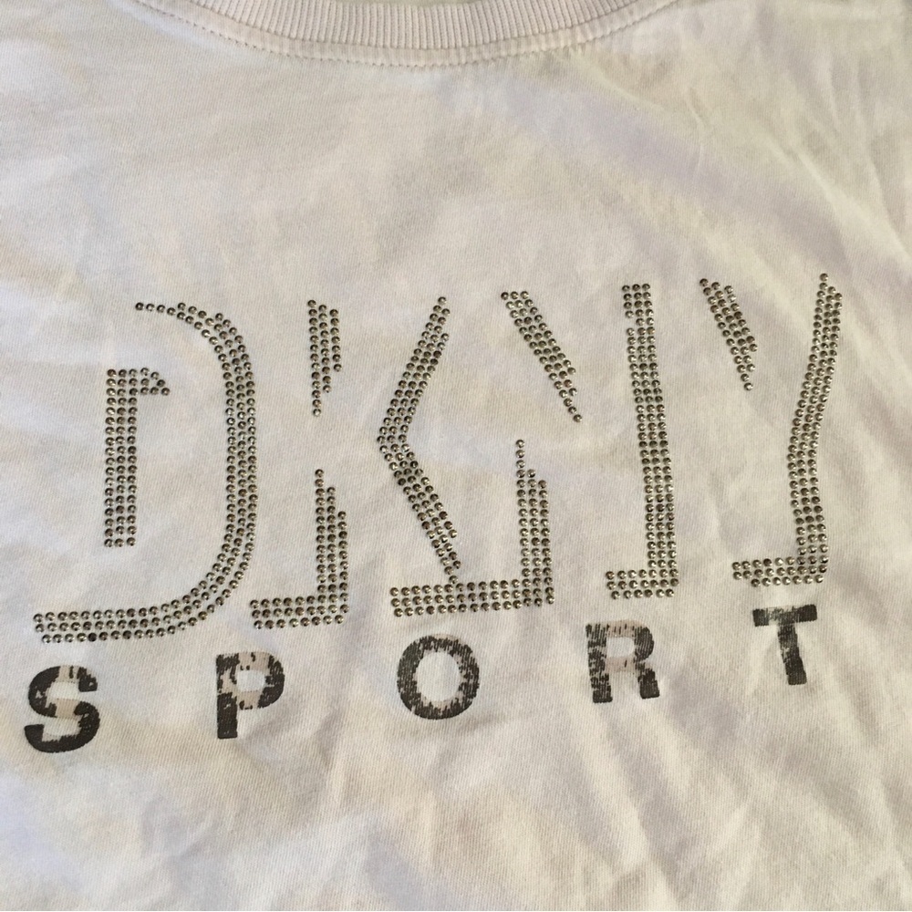 DKNY Sport Men's White T-Shirt - Picture 2 of 6